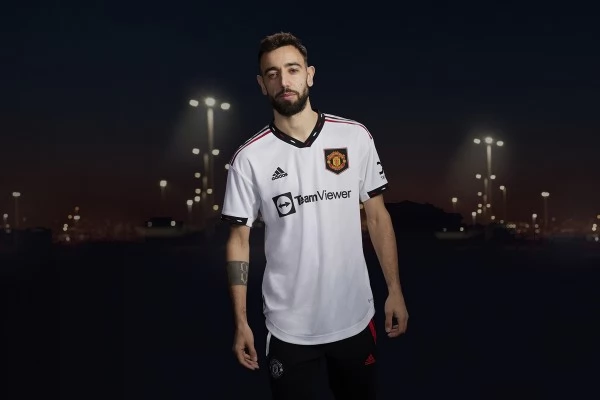 Manchester United Fodboldsæt Børn 2022-23 Udebanetrøje